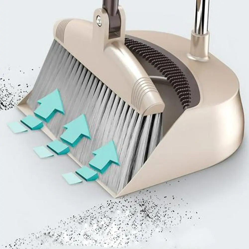 

Magic Broom Dustpan Foldable Suit for Sweeping Hair Household Cleaning Tools PP Broom Combination Soft Hair Clean Dustless