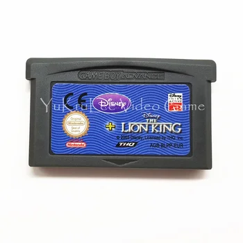 

Disney's Princess & Lion King Video Game Cartridge Console Card for Nintendo GBA Series Consoles EU Sticker Version