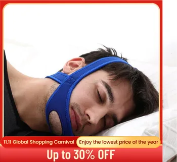 

Sleep Apnea Anti Snoring Strap Chin Strap Anti Snoring Device Stop Snoring Sleep Support Health Care Tool Belt for Sleeping