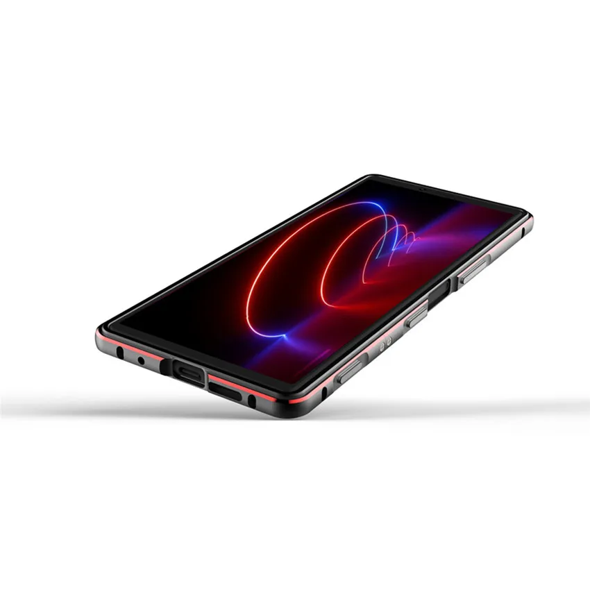 For Sony Xperia 1 Case Metal Frame Double Color Aluminum Bumper Protect Cover for Sony Xperia 1 Xperia1 J8110 J8170 J9110 Case (3)