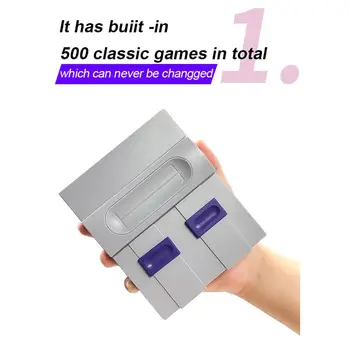 

1Set Super Mini 8Bit Game Console Retro Handheld Gaming Player with 500 Games