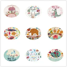 Мультяшный круглый скандинавский напольный коврик с животным принтом, детский прикроватный коврик для спальни, домашний подвесной компьютерный стул, подушка, меховой ковер