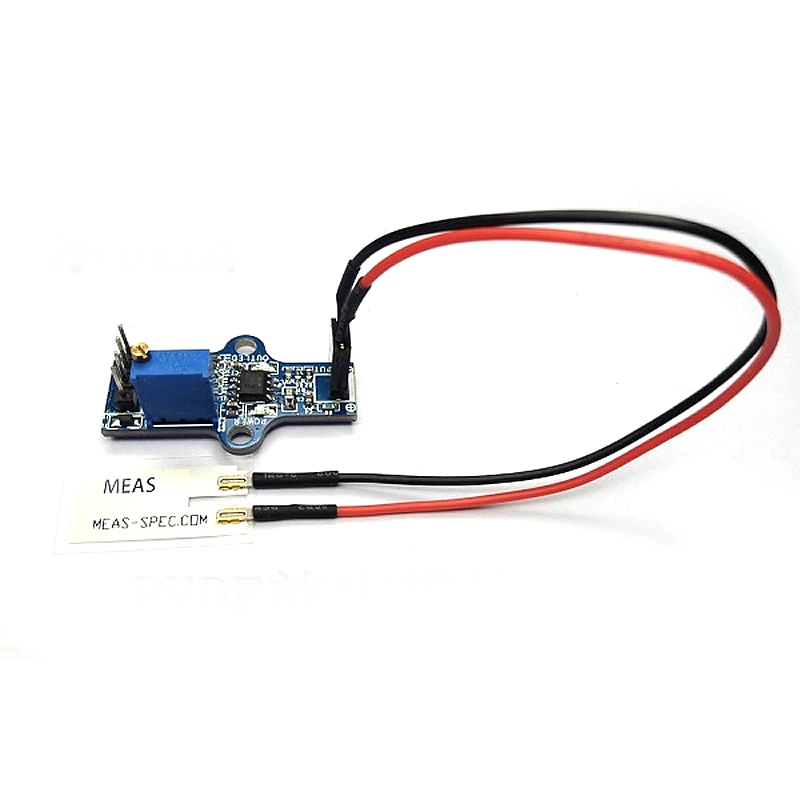 PVDF Piezo Film Kit Piezoelectric Sensor Charge Amplifier Module with