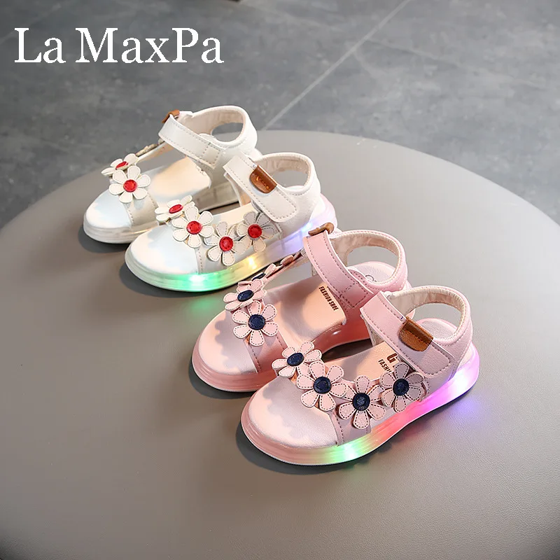 kids flower sandals