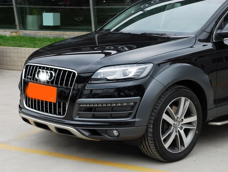 Подходит для Audi Q7 2006-2009 автомобильные аксессуары белый светильник s дневной ходовой светильник Желтый поворотный светильник светодиодный противотуманный светильник автомобильный светильник s