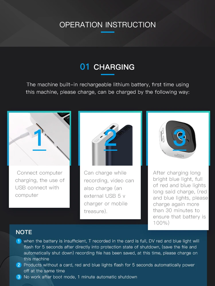 Volemer H9 Mini Camera Hd 1080P Ir Night Version Voice Video Recorder Motion Detection Invisible Cam Dv Dvr Digital Camcorder (8)