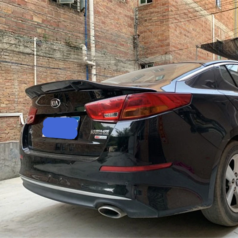 Car styling R Style Luster Carbon Fiber/FRP Rear Trunk Spoiler Wing Fit