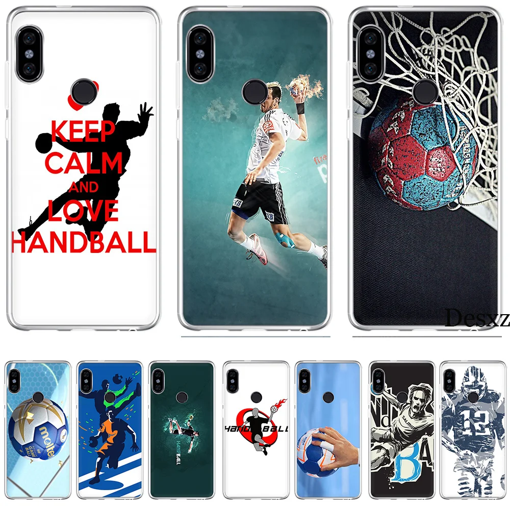 Case Handball For Xiaomi Redmi Mi 8 SE Note 5 5A 6 6X Pro MIX 2S A2 Lite Plus 4X 4A S2 F1 7 GO |