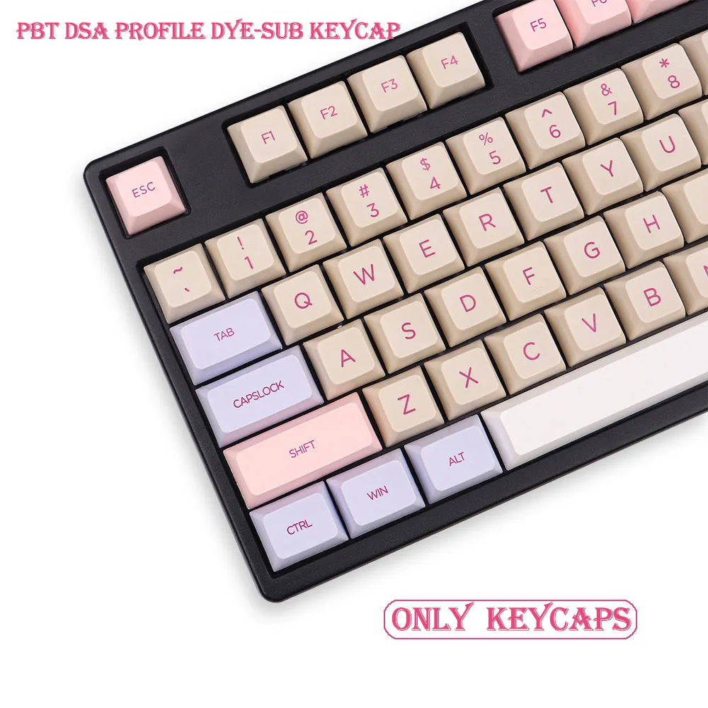 Клавиатура Механическая PBT 108 клавиш DSA персонализированная клавиатура для