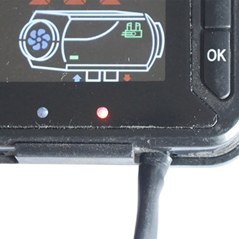 DJSona Универсальный Автомобильный ЖК-монитор парковочный обогреватель переключатель авто автомобильный трек воздушный обогреватель горячая распродажа