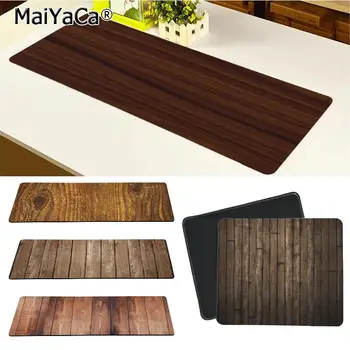 

Maiya Top Quality Brown Wood Grain Beautiful Anime Mouse Mat Free Shipping Large Mouse Pad Keyboards Mat