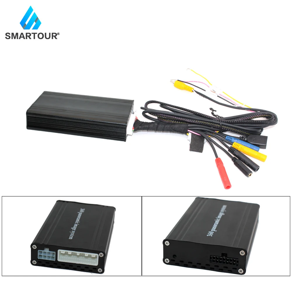  Smartour 360 degree panoramic image system park assist four-way dash CAM integrated reverse navigat