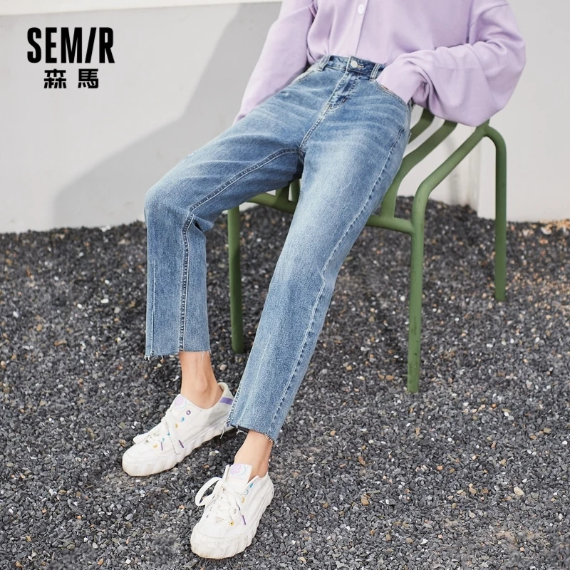 SEMIR Jeans Women Straight 2021 New 