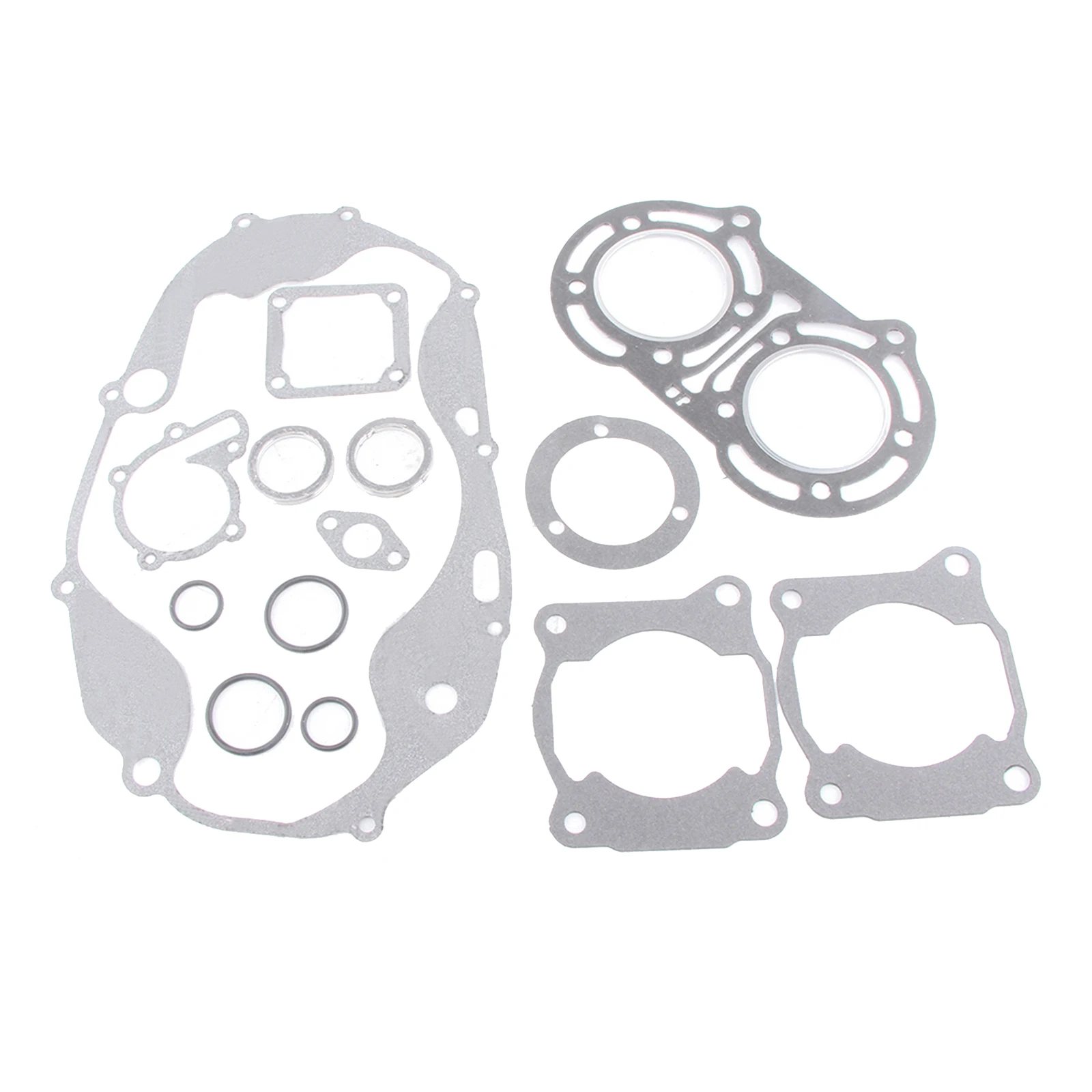 New Silver Replacement Complete Rebuild Engine Gasket Kit Full Set For Yamaha ATV YFZ350 Banshee 350 87-06 GS34