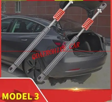 QDAEROHIVE car hood reuses rear gate gas spring support rod Slow Down Shock Gas Strut for Tesla Model 3