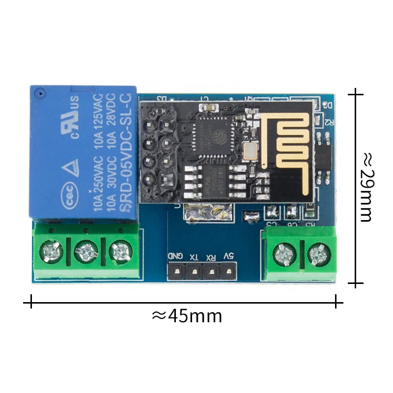 ESP8266 5V WiFi релейный модуль вещи умный дом дистанционное управление переключатель телефон приложение - Цвет: WiFi relay module
