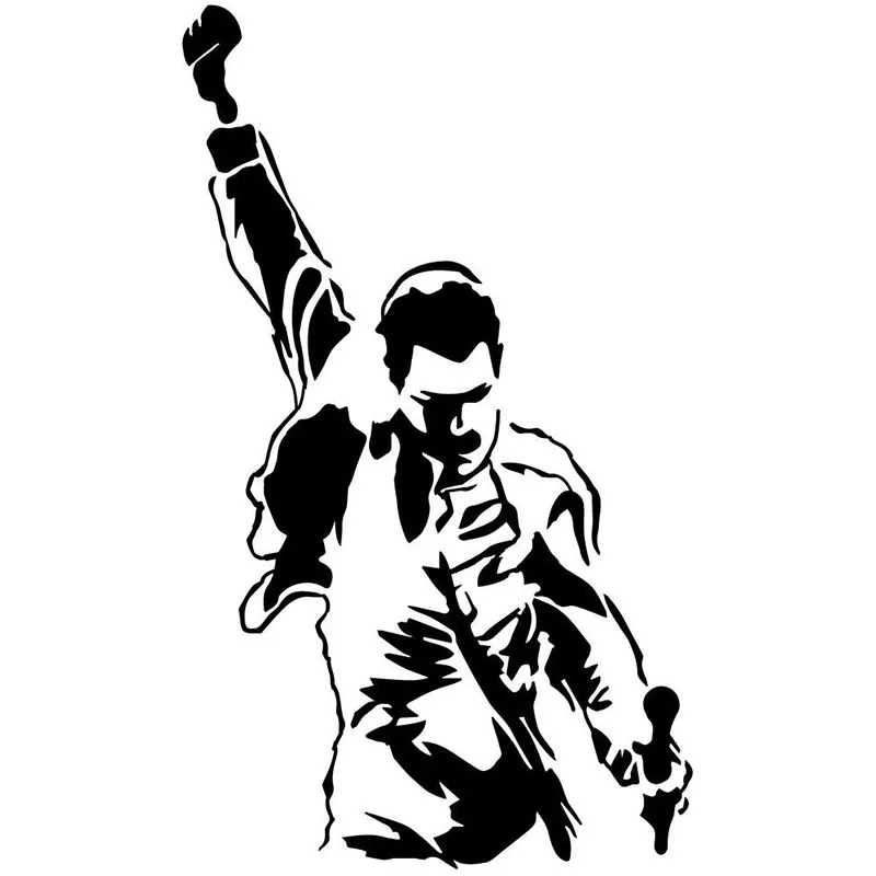 Yoja 14,7*25 см Фредди Меркури Queen рок Классические Дверные ручки ...