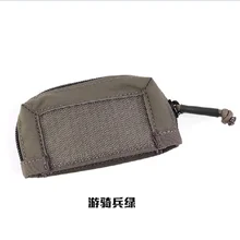 MK3 MK4 Tactical Chest Hanging Mini Zipper Cover Half Long Zipper Cover Tactical Vest Tool Bag