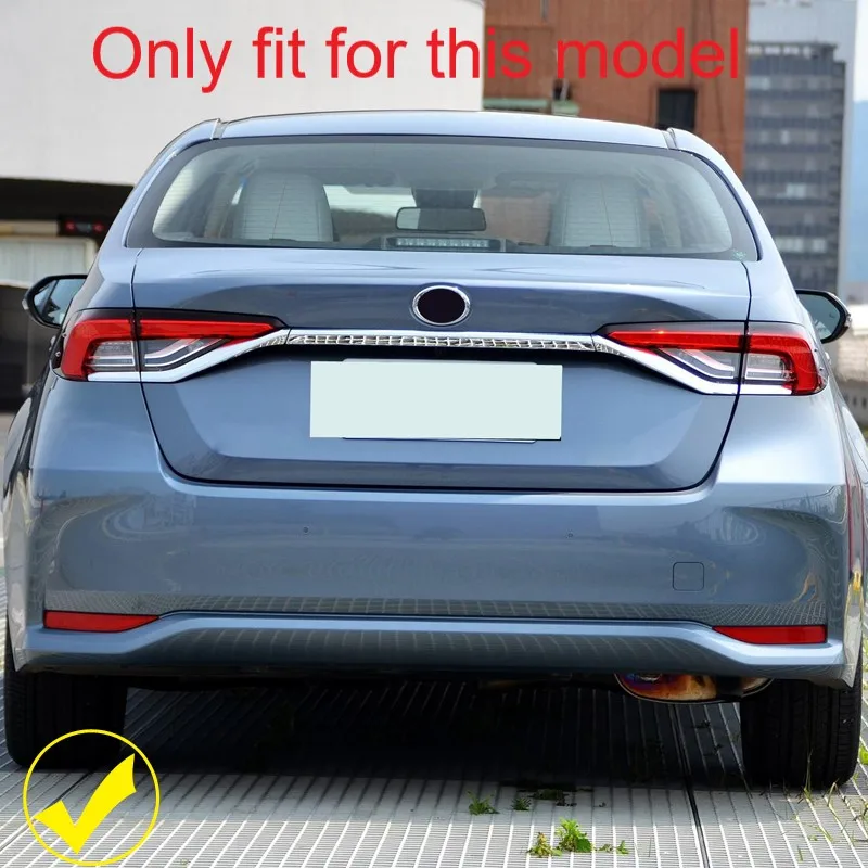 Подходит для Toyota Corolla E210 Sedan автомобильный Стайлинг ABS передняя/задняя противотуманная фара декоративная крышка отделка 2 шт авто аксессуары