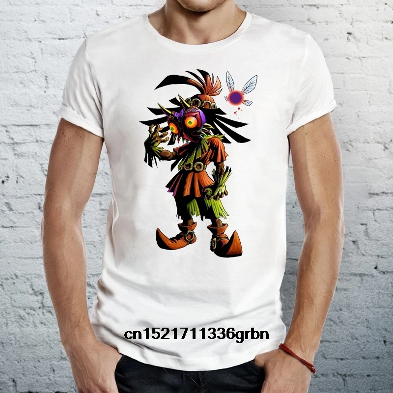 Majora's Mask s Unisex Casual Apparel t-shirt novelty tshirt women Men T shirt Tops Tees funny | Мужская одежда