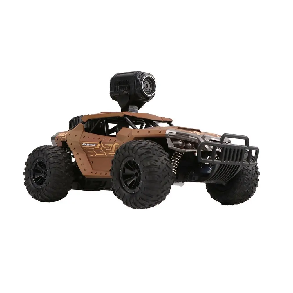 Камера внедорожник игрушки для ChildrenDM-1803 Электрический 4 колесный Багги рок 1/16 гусеничный Радиоуправляемый автомобиль Wifi FPV 0.3MP