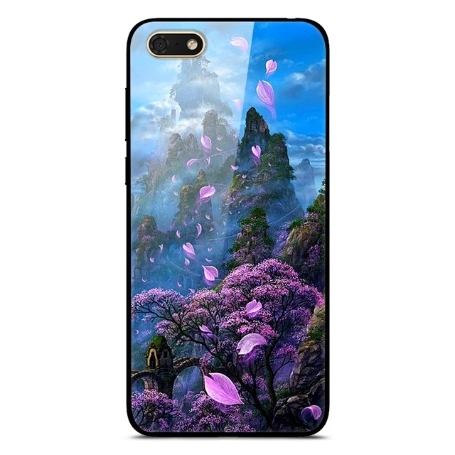 Чехол из закаленного стекла для huawei Y5 Lite, чехол для huawei Y5 Y5 Prime, чехол для телефона, чехол для Funda huawei Y 5 5Y - Цвет: 26