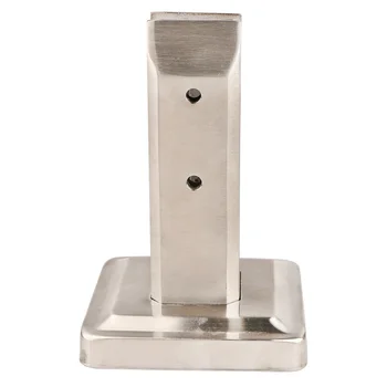 

Durable Fence Clamp Floor Standing Glass Clamp Rectangular Stairs Balcony Bathroom Pool Glass Spigots Balustrade Railing Clip