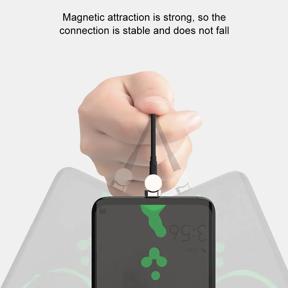 Магнитный кабель светодиодный Micro Usb type C для IPhone huawei samsung # Y2 2020|Смарт-аксессуары| |