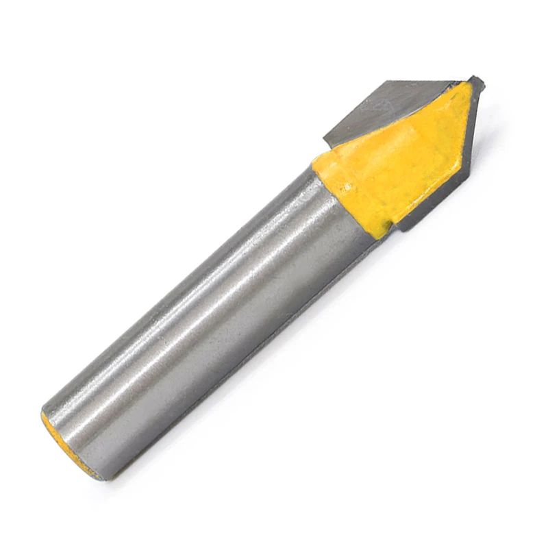 1pc 90 grad V form Fase fräser router bit für holzbearbeitung 3D fräsen ...