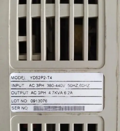 YD52P2-4 380 V, инвертор, хорошие рабочие