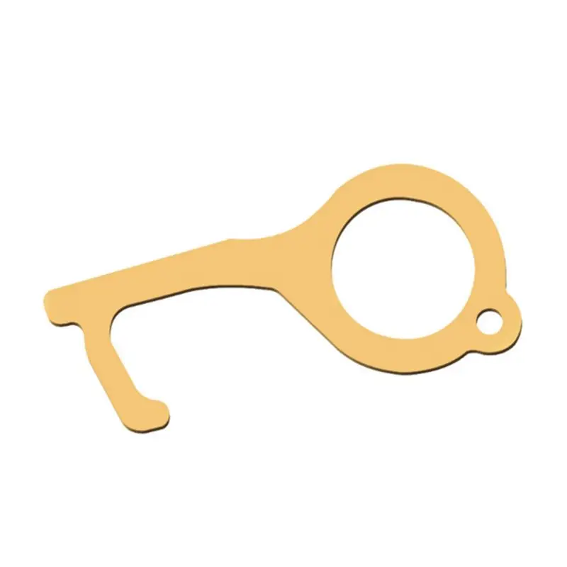 

EDC Contactless Door Opener Closer Portable Key Press Push Tool for Door Handle