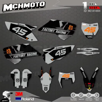 

Customized Team Graphics Backgrounds Decals 3M Custom Stickers For 14-15TC-FC 14-16TE-FE