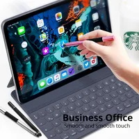 Uniwersalny długopis Stylus 2 w 1 do telefonu Tablet dotykowy pióro rysunek ekran pojemnościowy Caneta ołówek do smartfona Smart Android długopisy 3