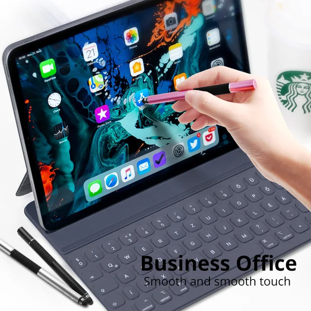 Универсальный стилус 2 в 1, для Apple iPad iPhone, рисунок, емкостный карандаш для экрана Caneta, сенсорная ручка для аксессуаров для мобильных телефонов 2