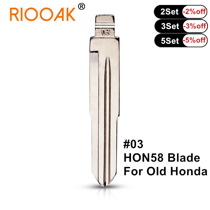 

Запасные флип-Лезвия #03 HON58 для Honda Accord Haval Old Civic Buick Triumph Chevrolet Aveo, 5 шт.