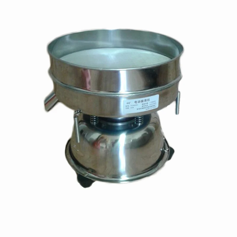 

vibrating electrical machine sieve for powder particles electric sieve stainless steel chinese medicine 220V 50W YCHH0301 1pc