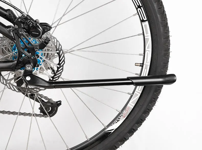 Велосипед kickstand 170g для быстрого крепления зажима 26/27. 5/29in 700C использовать ЧПУ анодизированный сплав боковой опорный стенд