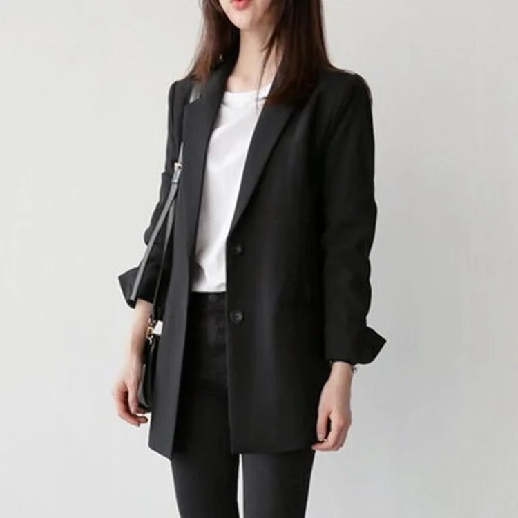 Black Suit Blazer Jacket 4