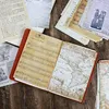 Yoofun Junk Journal Retro Map Material Paper DIY Scrapbooking Journal Collage Album Diary Decoration Large Size Background Paper 2