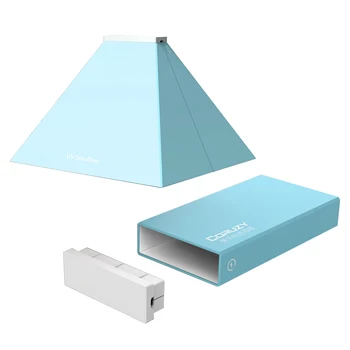 

Portable UV Disin-fection Machine Box Cover Multi-function Ultraviolet Lamp Smartphone Sanitiz-er for Mouth Mask Ste-rilizer Box
