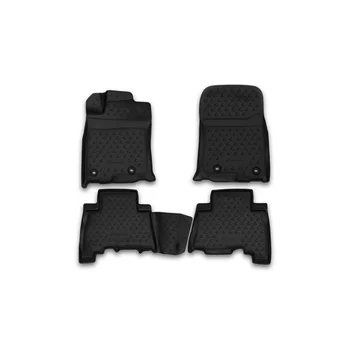 

3D mats in salon Lexus GX 460-2013, 5, 4 PCs (PU) (Lexus)