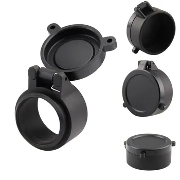 

RifleScope Sight Cover Hunting Aiming Sight Cap Dust Proof Case Flip Optic Lens Covers Flip Up Quick Spring Protection 38mm-69mm