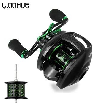 MEGA DISCOUNT ❤️ LINNHUE Best Baitcasting Reel BS2000 8.1:1High Speed Fishing Reel 8KG Max Drag Reinforced Reel Drag Reel Carp Drag Reel Fishing - discount item 63% OFF Sports & Entertainment