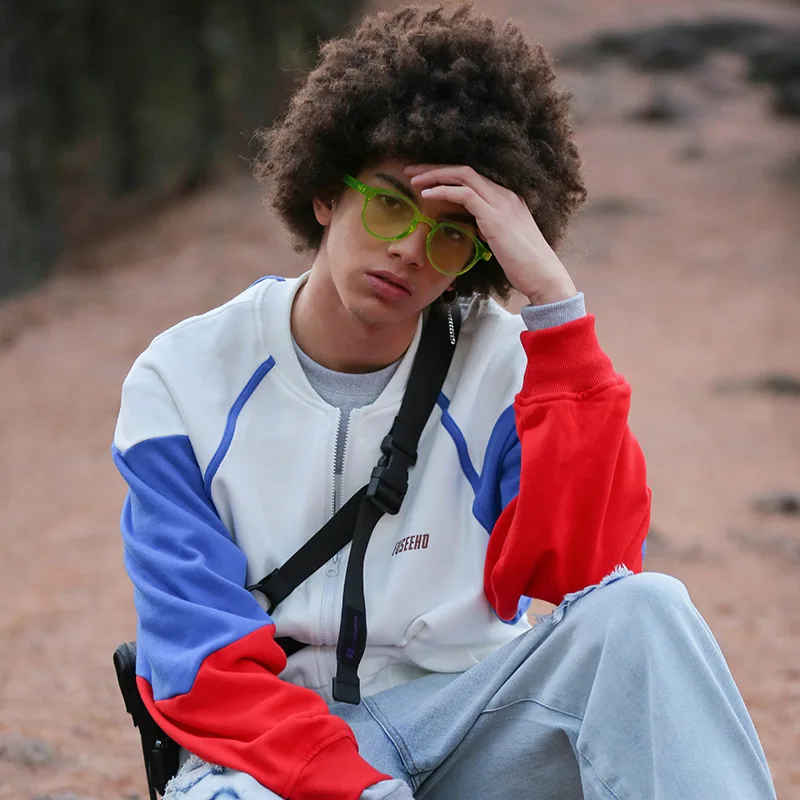 

Ancient Also Men'S Wear 2020 Spring New Style Mixed Colors Stand Collar Baseball Uniform Jacket Men's Loose-Fit Sports Clothing