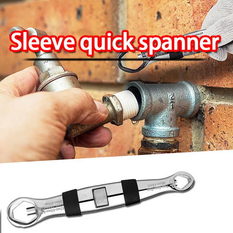 

23 in 1 Hand Tool 4-19mm Handle Adjustable Wrench Multi-functional Combination Spanner