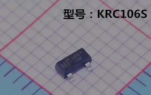 100pcs/lot KRC106S KRC106S-RTK/P SOT23