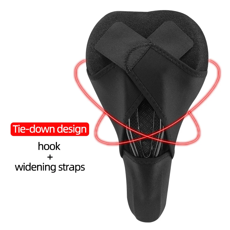 ROCKBROS ciclismo MTB coprisella per bicicletta gel in Silicone liquido  fodera per cuscino accessori per bici con sedile morbido traspirante  cavo|bicycle saddle cover|saddle coverbike bicycle saddle - AliExpress