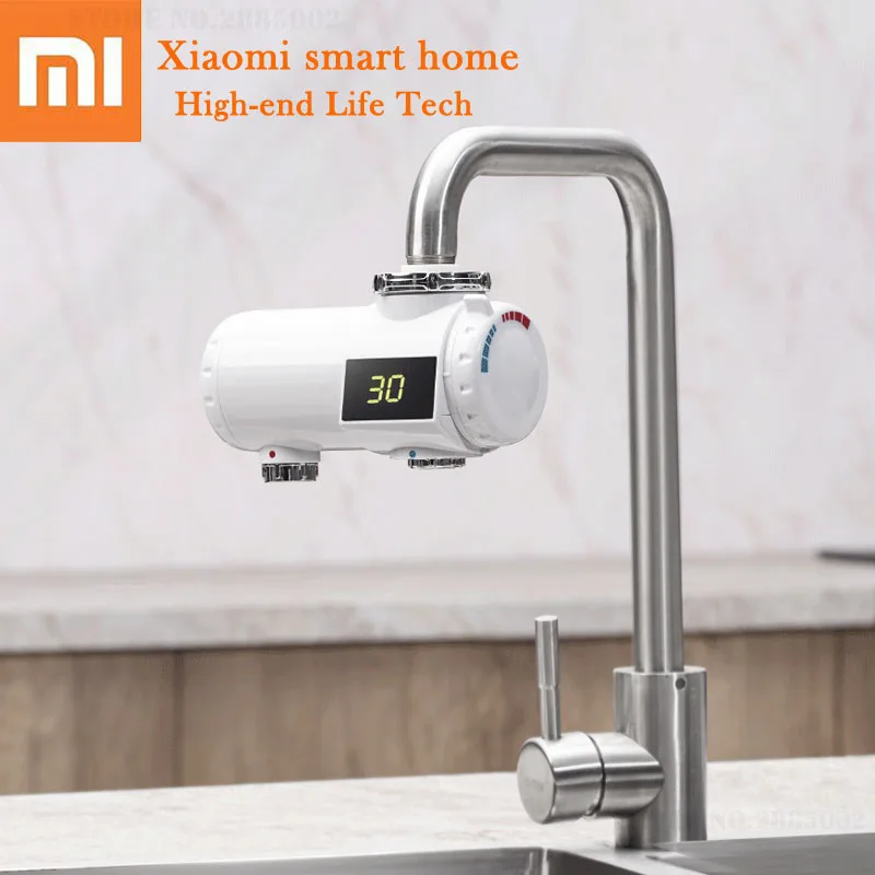 

Xiaomi Xiaoda Instant Heating Faucet Electric Water Heater Cold Warm Adjustable LED Digital Display For Household Kitchen Faucet
