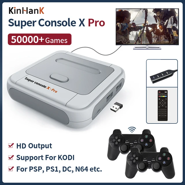Game Console X Pro S905X HD WiFi Android 7+ 50000 Games 1
