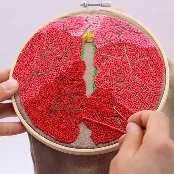 

Embroidery Kits Flower For Beginners Kits Needlework Cross Stitch Arts Crafts Sewing Decoration
